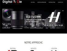 Tablet Screenshot of digitalandcie.com